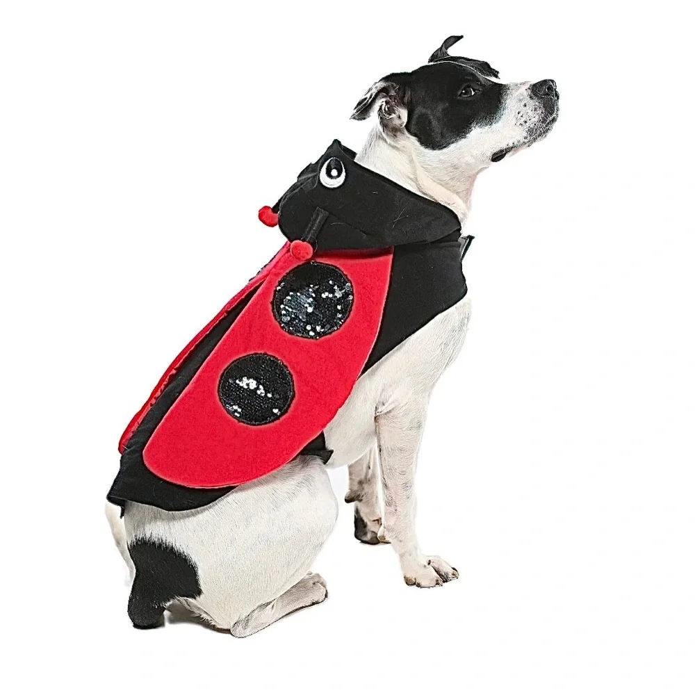 PET LADYBUG COSTUME NWT